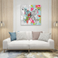 Modern Nordic Minimalist Paintings, Wall Art Butterfly Picture Oil Painting, Home Decoration Print Canvas Paintings