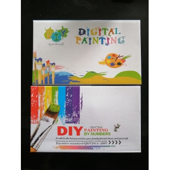 40X50cm Spot discount big promotion elephant  Animal DIY Painting By Numbers Oil Paint  Kits Handpainted