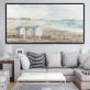 Home Decor Hand Made oil painting Rural scenery, the house of hometown Decorative painting