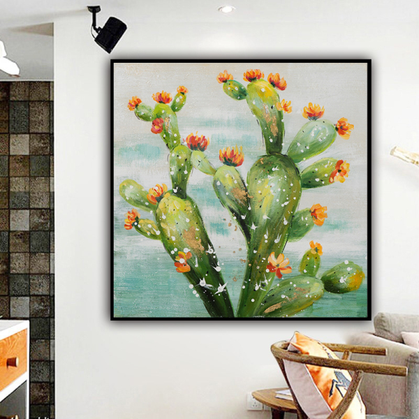 Handpainted Abstract Knife Flowers Oil Painting On Canvas Painting Wall Art Handmade Paintings Large Salon Decoration Unframed