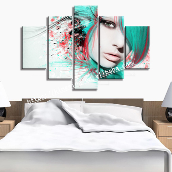 Unique design artistic beauty canvas print painting ideas design printing canvas decorative painting