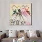 New selling handmade oil painting for living room bedroom hanger skirt home theme oil painting handmade