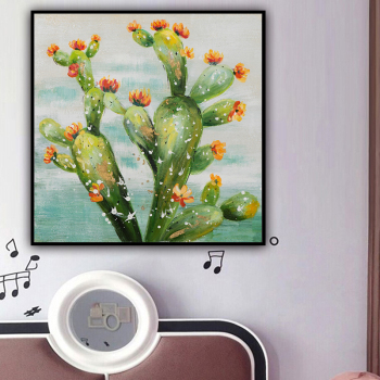 Handpainted Abstract Knife Flowers Oil Painting On Canvas Painting Wall Art Handmade Paintings Large Salon Decoration Unframed
