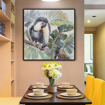 Animal Oil Painting on Canvas Pop Art Poster and Print Abstract Art Wall Picture for Living Room Decor
