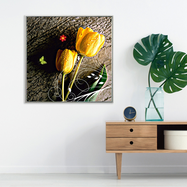 Printing Painting Canvas Flower 230g canvas Wall Art Printing Wall Art Modern Customized Painting Picture HD Canvas Flower Wall