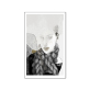 New Design Black Hair Sexy Women HD poster Canvas Oil Painting Modern Wall Art Painting For Living Room Decor