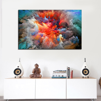 Wall Art Pictures For Living Room Home Decor Abstract Unreal Clouds Canvas Oil Painting Printed No Frame Poster and prints