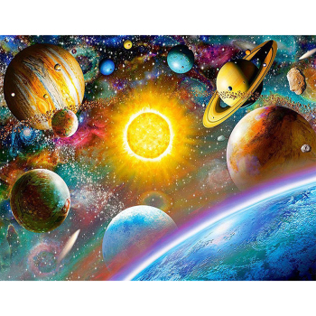 Custom Galaxie AB Round Crystal Rhinestones Diamond Painting 5D full drill Painting of A Diamond for adult