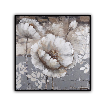 handmade oil painting  Thick texture  Flowers In Bloom home decor  Wall Decoration