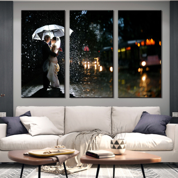 Factory Wholesale HD Poster  Wedding Canvas Print Painting  Modular Decoration Home Decor Modern Wall Pictures For Living Room