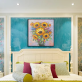 New design beautiful oil painting on canvas, handmade sunflower oil painting, handmade oil painting for living room