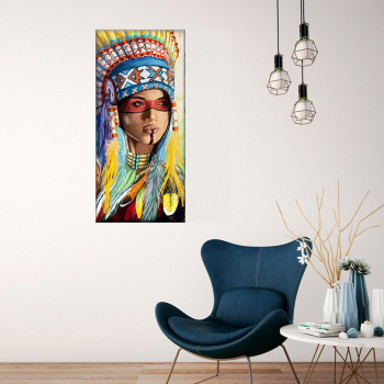 Customized Modern Painting Portrait Picture africa art queen high resolution painting
