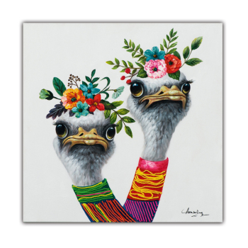 Modern Canvas Home Decoration Modern Art Handmade Animal Oil Painting