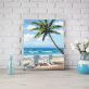 Paradise Beach Painting On Canvas Kits Adult Diy Custom Handmade Oil Wall Decorative Art Paint By Number