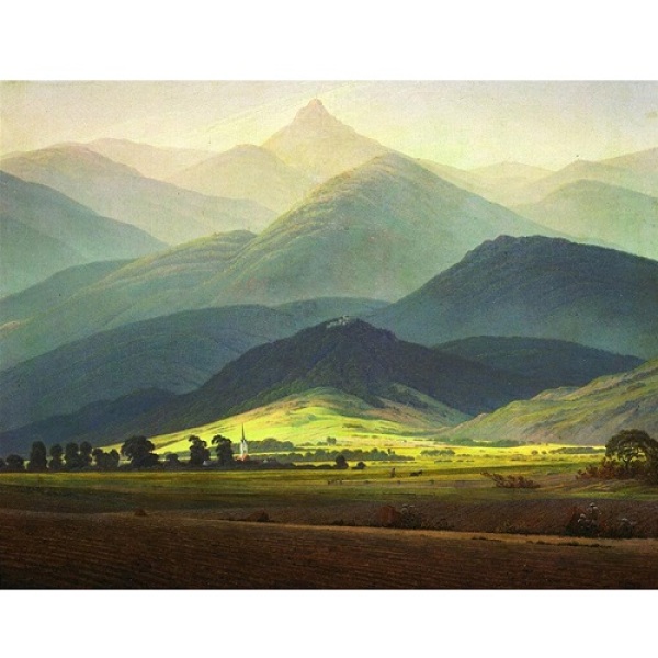 DIY Oil Painting By Numbers Mountain Coloring By Numbers Sunrise Landscape Paint Canvas Picture Hand Painted Child Unique Gift