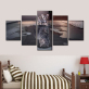 Multi Panel Cat Tinger Canvas Painting Animal Poster Anime Wall Art HD Giclee Prints