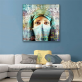 Professional Made Handmade Muslim Women Wall Art Canvas Painting For Home Decor