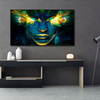 New art oil printing frameless wall painting, portrait abstract canvas art decor painting