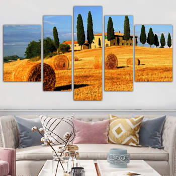 China Factory Wholesale Frameless Art Prints Autumn Scenery Wall Painting Canvas Painting Wall Art