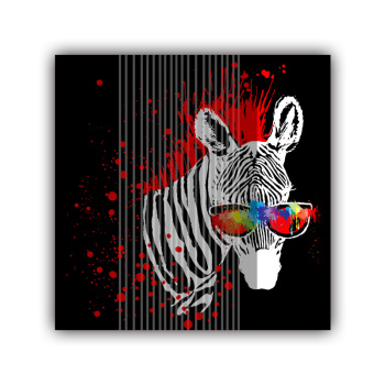 New product animal zebra oil painting modern painting living room decoration wall art oil painting on canvas