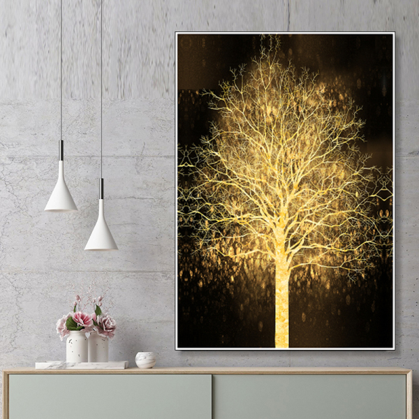 Modern Art Paintings Custom Photo Prints Canvas Painting Abstract Tree Wall Art Print Painting
