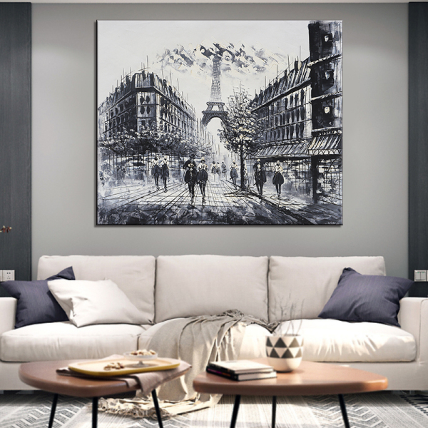Artise draw pictures painting on canvas modular art paintings on the wall posters and prints home decoration black and white