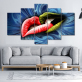 Art 5 Panel Canvas Wall China Supplies Modern Art 5 Panel For Living Room Canvas Wall Art Painting