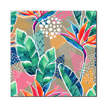 Nordic Art Print  Watercolor Cactus Canvas Painting Poster  Wall Art Pictures For Living Room Home Decor No Frame