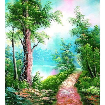 Digital oil painting manual color filling diy production