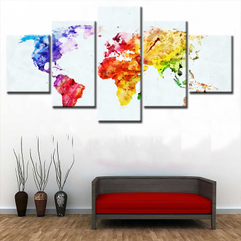 Top selling interior decoration modern canvas printing art splash canvas painting
