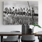Favorable price unique design the construct workers canvas printing art, customized digital photography print canvas painting