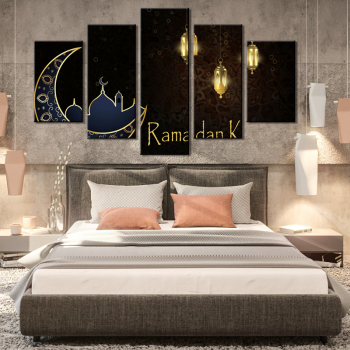 islamic wall art paintings canvas prints calligraphy poster pictures for living room modern home decoration new arrival