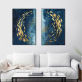 Modern Frameless Deep Sea Fish Printing wall art home decoration 2 living room picture painting