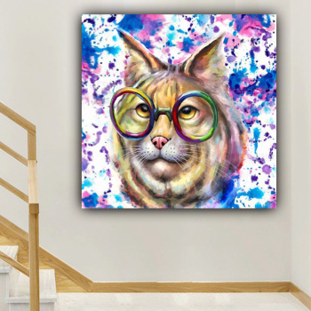 Animal Wall Art Canvas Painting For Living Room Decor Nordic Posters And Prints Wall Pictures
