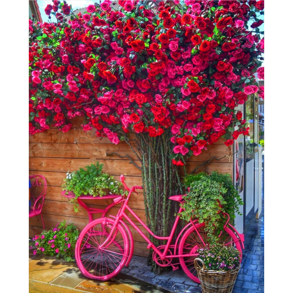New diy digital oil painting European style beautiful life landscape flower animal decoration digital painting