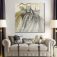 Most popular flower dress and hanger theme handmade flower oil painting kitchen wall decoration