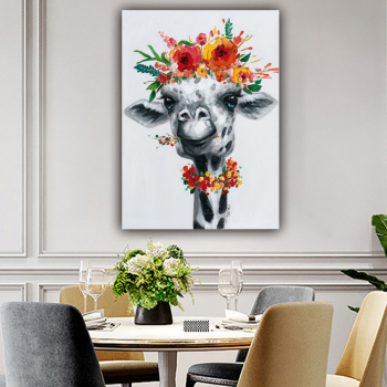 Animal Oil Painting Oil Art Abstract Painting Danfen Home Decoration Art Abstract Animal Handpainted Oil Painting Art Canvas