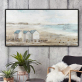 Home Decor Hand Made oil painting Rural scenery, the house of hometown Decorative painting