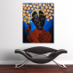 Graffiti Art Black Woman Canvas Paintings On the Wall Posters And Prints African Woman Wall Art Modern Pictures for Home Design