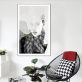 New Design Black Hair Sexy Women HD poster Canvas Oil Painting Modern Wall Art Painting For Living Room Decor