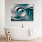 Artwork oil abstract painting hotel decor for wall, frameless canvas custom painting, painting printed canvas