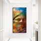 Modern Style Wall Art Canvas Painting, Wall Arts Women Pictures Paintings For Muslim Decoration