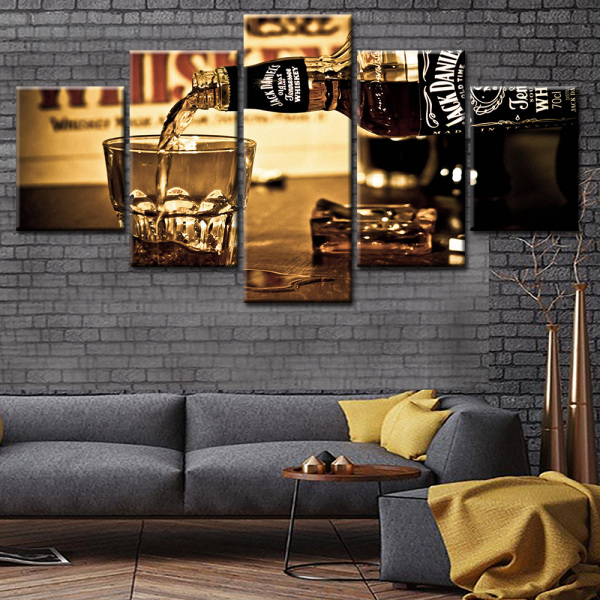 Custom design prints wall art painting The Atmosphere Of The Bar theme prints painting artwork
