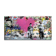 Modern Canvas Painting Graffiti Art Prints Love is answer Oil Painting Modern Wall Arts and Prints Living Room Decor