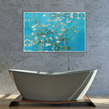 Custom designs DIY painting seaside village house paint by number kit handmade oil painting on canvas