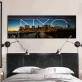High Quality HD City Landscape Night Picture Modern Home Decor Canvas Print Painting For Living Room