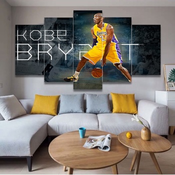 Attractive Style Basketball Star Sports Art Wall Painting Artist Modern Paintings Canvas Prints