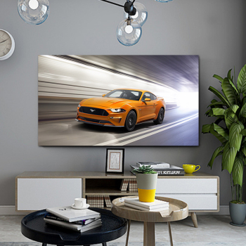 Bedroom posters prints wall poster home decor the running Ferrai car painting art painting for living room