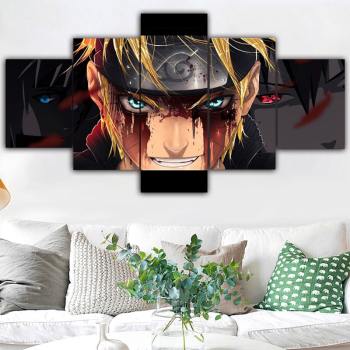 Animation characters HD spray painting canvas painting background wall decoration painting