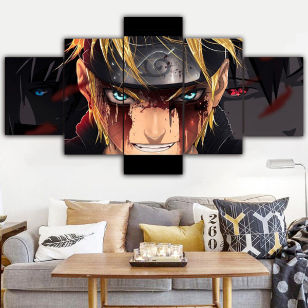 Animation characters HD spray painting canvas painting background wall decoration painting